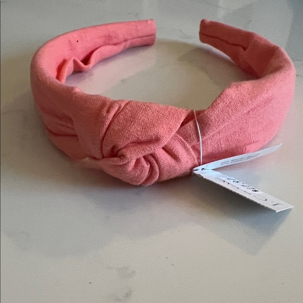 J crew NWT Pink Knotted Headband
